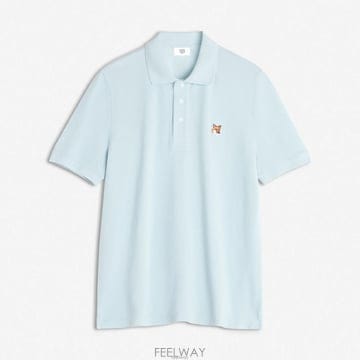 메종키츠네 레귤러 폴로 남성 반팔 티셔츠 LM00208KJ7002-0072