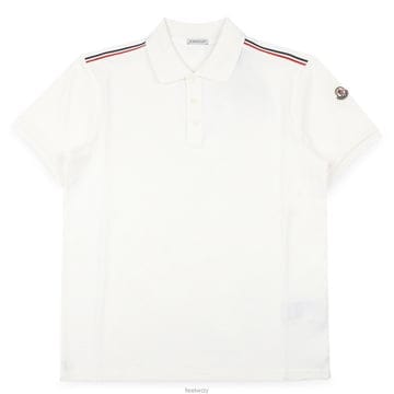 디몬트)몽클레어 숄더 라인 배색 PK 반팔 8A00031 89A16 034