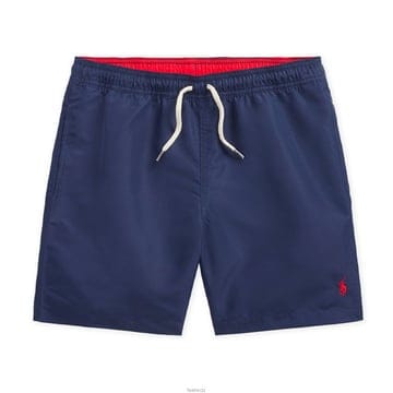 26SS 레드 포니 자수 스윔팬츠 네이비 710907255 001