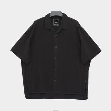 와이쓰리 Y3로고 라이트 우븐 반팔 남성 셔츠 KF6044