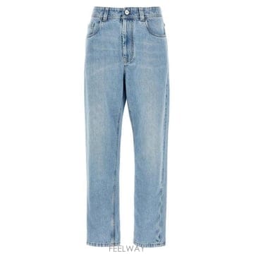 26 FW 브루넬로 쿠치넬리 배기 테이퍼드 진 C9009 MA095P5319