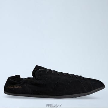 26 FW 와이쓰리 스탠스미스 Stan Smith 스웨이드 위브 스니커즈 블랙 HP9986 F