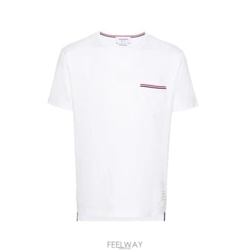 톰브라운 남성 반팔 티셔츠 MJS010A 01454 100