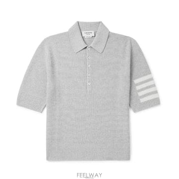 톰브라운 릴랙스핏 폴로 남성 반팔 티셔츠 MKP125A Y6011 065