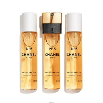 샤넬 향수 NO 5 오 드 퍼퓸 트위스트 앤 스프레이 3x20ml 리필
