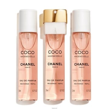 샤넬 향수 코코 마드모아젤 오 드 퍼퓸 트위스트 앤 스프레이 3*20ml 리필