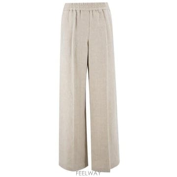26 FW 브루넬로 쿠치넬리 헤링본 플리츠 팬츠 C001 MH528P9131