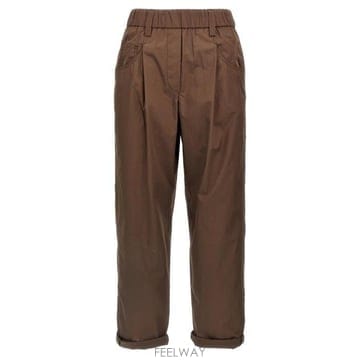 26 FW 브루넬로 쿠치넬리 팝린 5포켓 트랙 팬츠 C8705 M0H93P8907