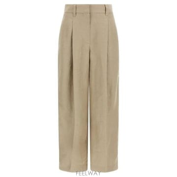 26 FW 브루넬로 쿠치넬리 플리츠 와이드 팬츠 C9272 MH527P9185