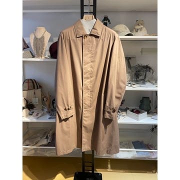 [탈리아] 당일발송 브루넬로 쿠치넬리 코튼 싱글 브레스티드 코트 브라운