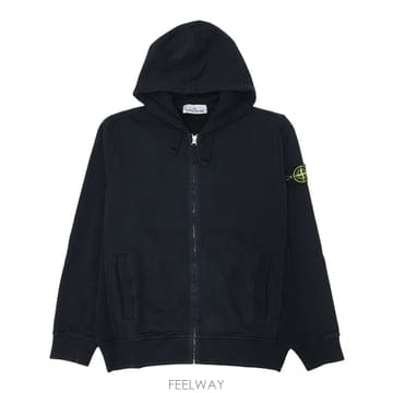 스톤아일랜드 와펜 패치 남성 후드집업 K2S156100067 S0A20 V0029