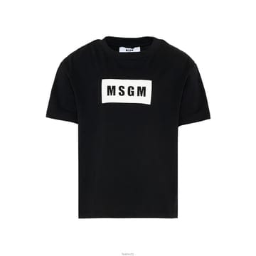 키즈 여성 저지 티셔츠 블랙 S6MSJUTH005 110