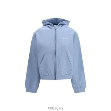 26 FW 발렌시아가 로고 엠브로이더드 집업 후디 4773 851236TTVJ2
