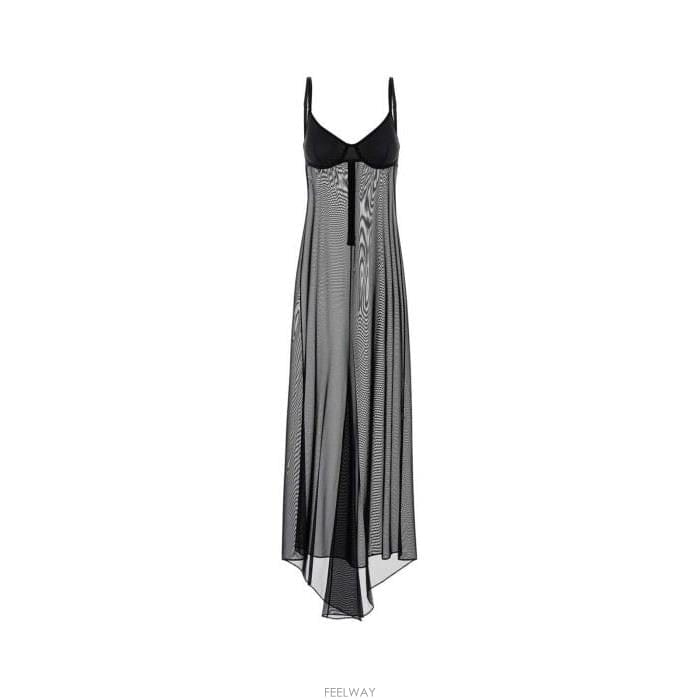 26 FW 발렌시아가 네이키드 슬리브리스 맥시 드레스 1000 857331TSR01