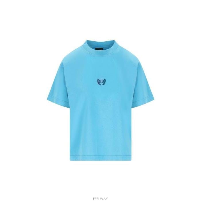 26 FW 발렌시아가 로렐 클래식 미디엄핏 티셔츠 3515 850990TSVC9
