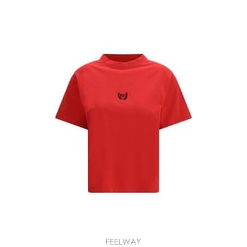 26 FW 발렌시아가 로렐 클래식 미디엄핏 티셔츠 6167 850990TSVC9