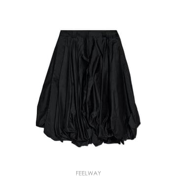 발렌시아가 벌룬 플리츠 쇼츠