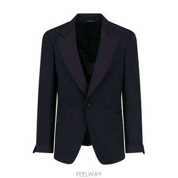 26 FW 톰포드 싱글 브레스티드 울 스트레치 블렌드 블레이저 재킷 JEEPG1WES01