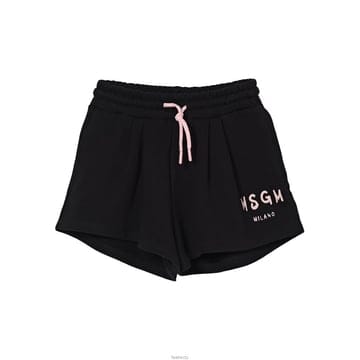 키즈 플리스 숏팬츠 블랙/핑크 S6MSJGSH066 11088