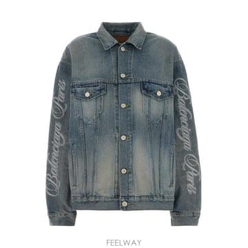 26 FW 발렌시아가 레귤러핏 데님 자켓 2632 857179TQW55