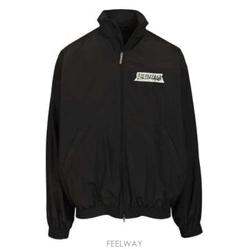 26 FW 발렌시아가 마스킹 테이프 트랙수트 자켓 1000 857713TPQ38