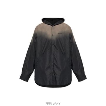 26 FW 발렌시아가 오버사이즈 후드 셔츠 1000 857815TRM28