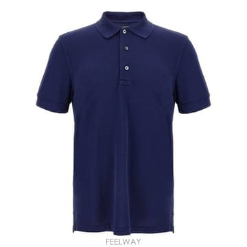 26 FW 톰포드 숏슬리브 폴로 셔츠 다크블루 HB905 JPS011JMT013