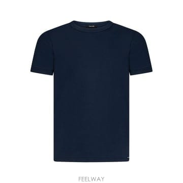 26 FW 톰포드 클래식 크루넥 코튼 블렌드 스트레치 티셔츠 412 T4M081040