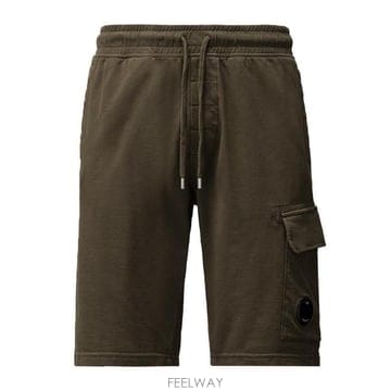 26 FW CP컴퍼니 라이트 플리스 카고 렌즈 스웨트쇼츠 683 RCCMSB704A002246G