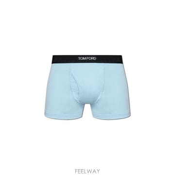 26 FW 톰포드 로고 밴드 스트레치 터콰이즈 복서 브리프 T4LC31040