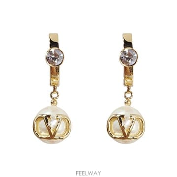 Valentino �����丮 �߷�Ƽ�� ũ����Ż V�ΰ� �ñ״�ó �� ��� �̾ ���� ���� ��� 3W2J0T76 QVS Y49�����丮 �߷�Ƽ�� ũ����Ż V�ΰ� �ñ״�ó �� ��� �̾�