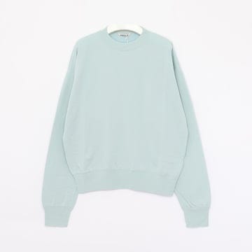 오라리 하이 트위스트 라이트 스웨트 남성 맨투맨 A26SP02MU PALE BLUE