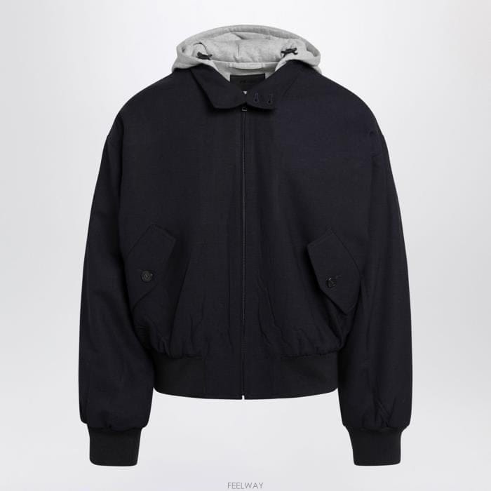 프라다 봄버 후드 자켓