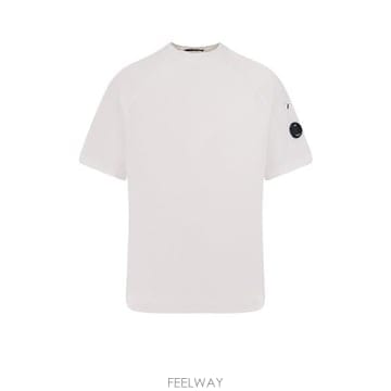 26 FW CP컴퍼니 렌즈 디테일 크루넥 코튼 티셔츠 103 20CMSS034A002246G