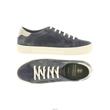 26SS 금장 로고 스웨이드 스니커즈 MZUCHHP330 CJD36