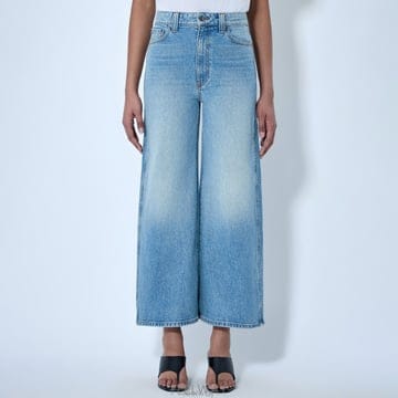 26 FW 케이트 파이브 포켓 와이드 레그 데님 진 블루 1179916020 020
