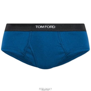 26 FW 톰포드 미니멀 로고 밴드 코튼 스트레치 브리프 428 T4LC110400