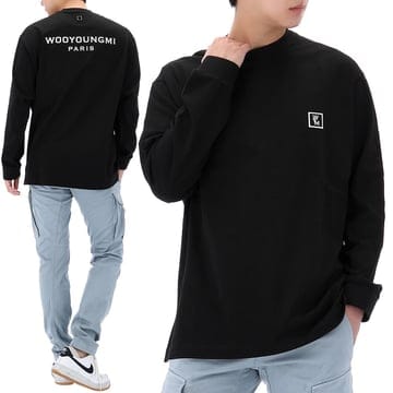 구템즈 26SS 우영미 백로고 롱슬리브 W261TS51713B
