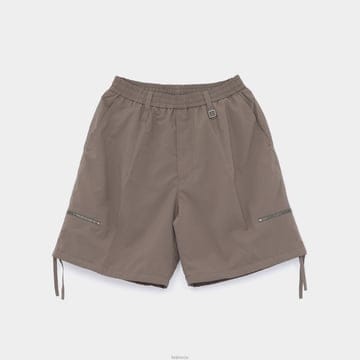 우영미 유틸리티 쇼츠 지퍼 디테일 남성 반바지