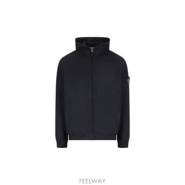 26 FW 스톤 아일랜드 로고 패치 지퍼 코튼 후디 V0020 L1S156100032S0060