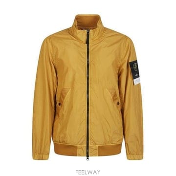26 FW 스톤 아일랜드 로고 패치 집업 보머 자켓 V0034 L1S154100111S0A23
