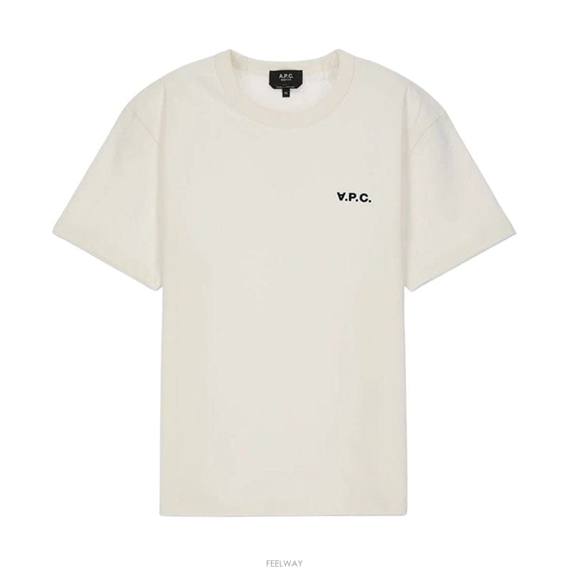 26SS 아페쎄 VPC 로고 화이트 남성 반팔 티셔츠 COHBQ H26391 TAE