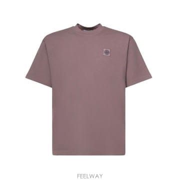 26 FW 스톤 아일랜드 로고 패치 크루넥 티셔츠 V008F L1S152100030S0115