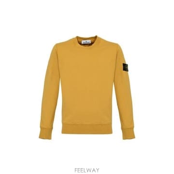 26 FW 스톤 아일랜드 로고 패치 크루넥 스웨트셔츠 V0034 L1S156100060S0051