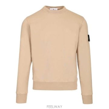 26 FW 스톤 아일랜드 로고 패치 크루넥 스웨트셔츠 V009A 6100060S0051