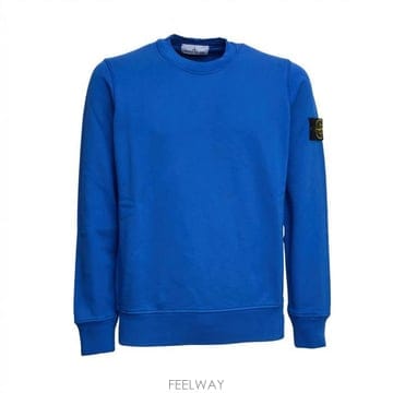 26 FW 스톤 아일랜드 로고 패치 크루넥 스웨트셔츠 V0022 L1S156100060S0051