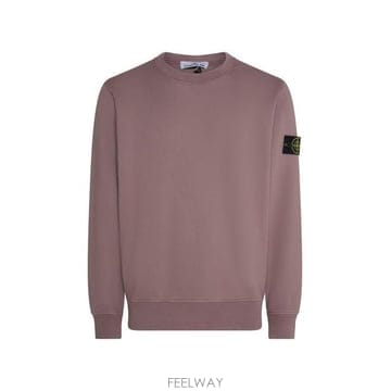 26 FW 스톤 아일랜드 로고 패치 크루넥 스웨트셔츠 V008F L1S156100060S0051