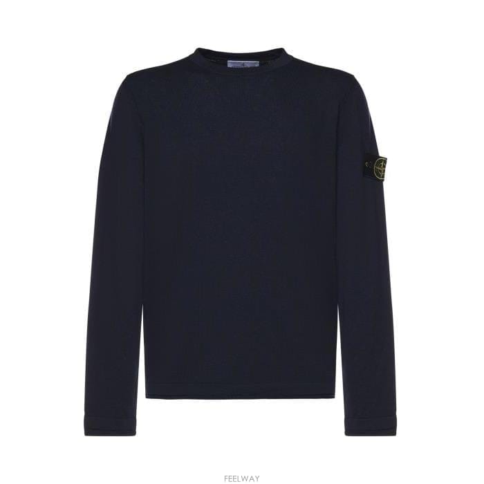 26 FW 스톤 아일랜드 로고 패치 크루넥라인 스웨트셔츠 V0020 L1S155100052S00B0
