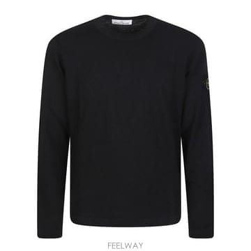 26 FW 스톤 아일랜드 로고 패치 크루넥 스웨트셔츠 V0029 L1S155100052S00B0