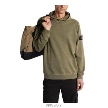 26 FW 스톤 아일랜드 로고 패치 집업 후디 V015G L1S156100031S0060